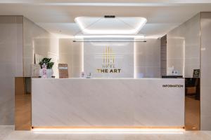 Lobi atau kawasan kaunter penerimaan di Hotel THE ART UIWANG