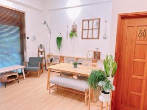 Posezení v ubytování Gardenstay