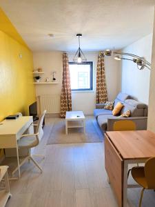 Posedenie v ubytovaní Bel appartement au calme avec parking