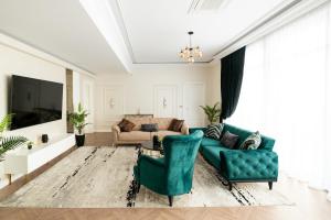 Χώρος καθιστικού στο The Penthouse +38 φωτογραφίες