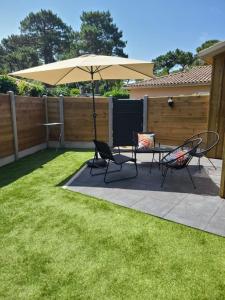 En have udenfor Maison avec piscine Pyla sur mer