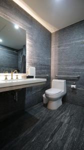 Koupelna v ubytování QUARTZ HOTEL & SPA