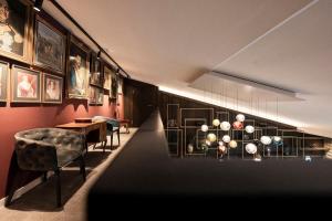 Wellnesshotel Wittelsbach的休息区