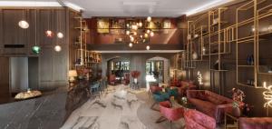 Posezení v ubytování Wellnesshotel Wittelsbach