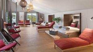 Wellnesshotel Wittelsbach的休息区