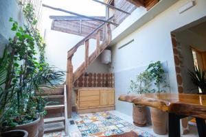 Balkón nebo terasa v ubytování Anza surfhouse