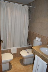 Koupelna v ubytování Hotel Juan Francisco