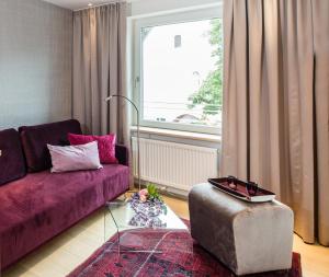 Posedenie v ubytovaní hirschen dornbirn - das boutiquestyle hotel - skyrelax & wellness im rooftop