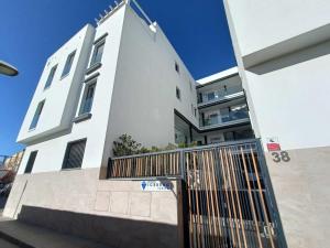 Budynek, w którym mieści się apartament