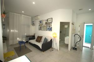 Część wypoczynkowa w obiekcie Livingtarifa Apartamento La Palmera
