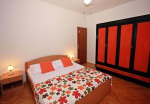 Ένα ή περισσότερα κρεβάτια σε δωμάτιο στο Apartment Neri