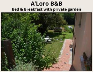 Zahrada ubytování A'Loro B&B