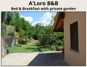 Zahrada ubytování A'Loro B&B