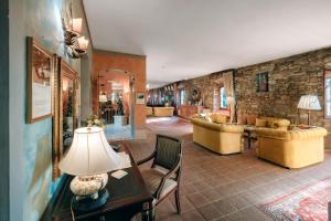 Χώρος καθιστικού στο Hotel Bramante