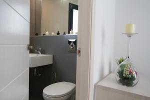 Koupelna v ubytování La Pasajera Hostal Boutique