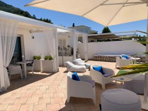 Posezení v ubytování Bettola del Re home boutique b&b