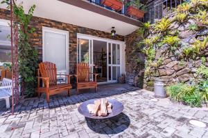 Patio nebo venkovní prostory v ubytování Quintal do Garnizé - Unidade Sabiá