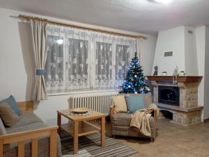 Posezení v ubytování Apartments Ľubka