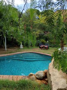 The swimming pool at or close to Mare Maravella Costa Brava Nature