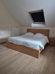 Postel nebo postele na pokoji v ubytování Hotel Bon Repos