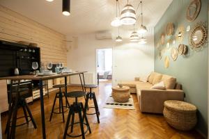 Χώρος καθιστικού στο Fusion Apartments +14 φωτογραφίες