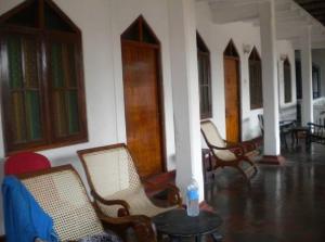 Χώρος καθιστικού στο Casalanka Hotel