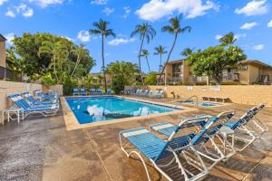 Charming Tropical Kihei Gardens 2-Bed Suite - New内部或周边的泳池