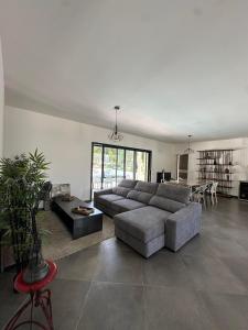 Χώρος καθιστικού στο VILLA BENOA