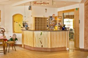 Lobbyen eller receptionen på Hotel Berghof