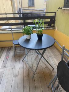 Balkoni atau teres di Due Papi