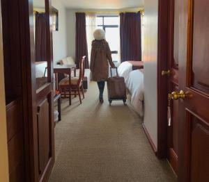 Postel nebo postele na pokoji v ubytování Hotel Mabey Cusco