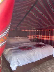 Krevet ili kreveti u jedinici u okviru objekta Mirage Desert Camp