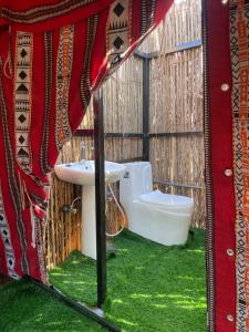Krevet ili kreveti u jedinici u okviru objekta Mirage Desert Camp