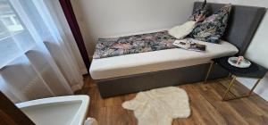 Posteľ alebo postele v izbe v ubytovaní Landhaus Steinwender Wohnung young style