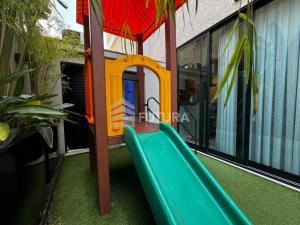 Herní místnost nebo prostor pro děti v ubytování Apartamento para aluguel de temporada Bombas