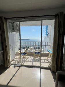 Balkón nebo terasa v ubytování Cartagena Aparta Suite con Vista al Mar + 11 fotografií