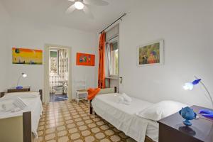 Ένα ή περισσότερα κρεβάτια σε δωμάτιο στο Residence Thalassa With Pool - Happy Rentals