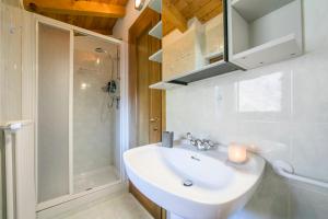 Kúpeľňa v ubytovaní Casa dei Galli