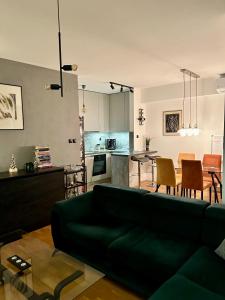 Η κουζίνα ή μικρή κουζίνα στο Luxury Artistic Apartment