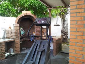 BBQ facilities available to guests at the hostel