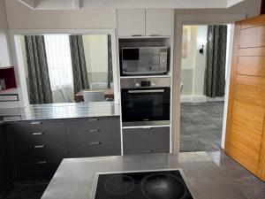 4 large bedroom Apartment in the City的厨房或小厨房