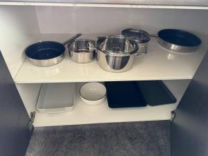 4 large bedroom Apartment in the City的厨房或小厨房