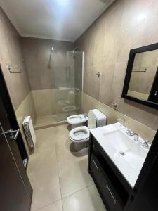 Koupelna v ubytování Departamento céntrico y moderno en Comodoro - Mooi Apart
