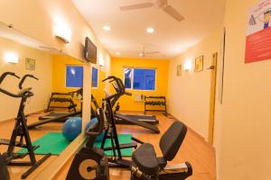 Fitness centrum a/nebo fitness zařízení v ubytování Ginger Pune - Pimpri