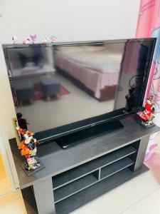 TV a/nebo společenská místnost v ubytování 糖果屋 岸里玉出