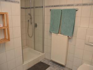 Ένα μπάνιο στο Paschenburg Comfortable holiday residence
