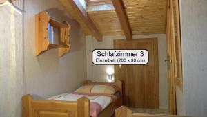 Cama o camas de una habitación en Haus Obermoser