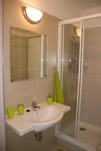 Kúpeľňa v ubytovaní Apartmán V Zeleni