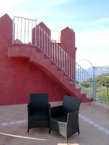 Un balcón o terraza en Albergo 'La Vigna'