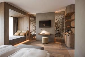 Voodi või voodid majutusasutuse Excelsior Dolomites Life Resort toas